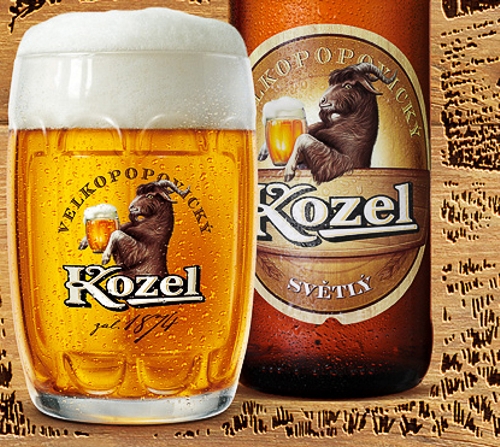 Czech beer - Kozel