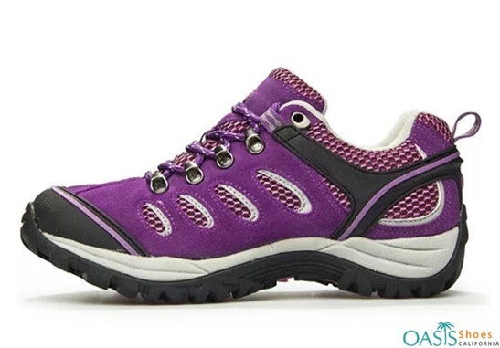 Parlance purple with touchy checks outdoor footwear