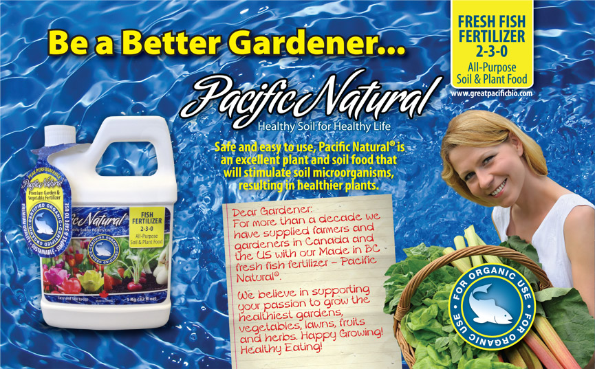 Pacific Natural ® Fresh Fish Fertilizer