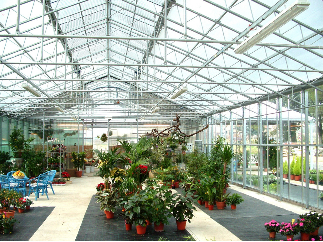 Greenhouses और ग्लेज़िंग इकाइयों