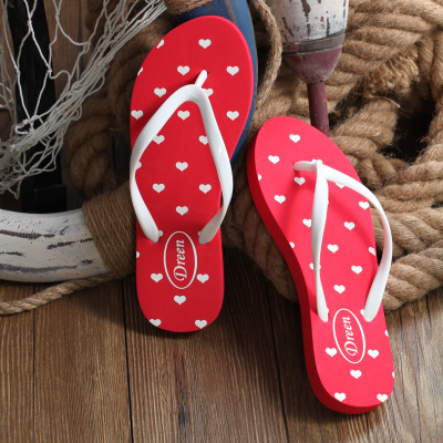 wholesale red flip flops