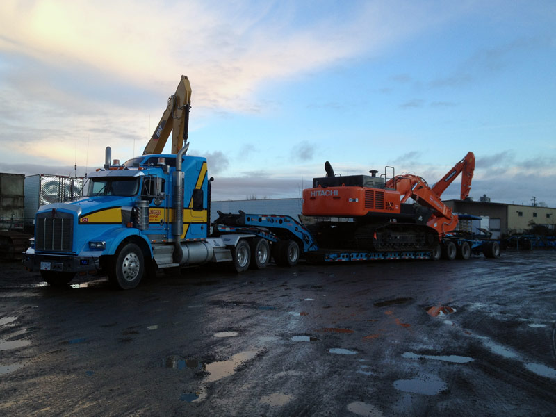 Oil դաշտը, hauling եւ տրանսպորտային