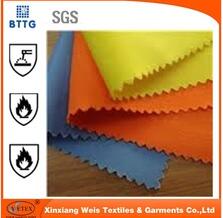 Ysetex hot sale plain dyed 99% cotton 1% anti-static fireproof fabric for safety garments