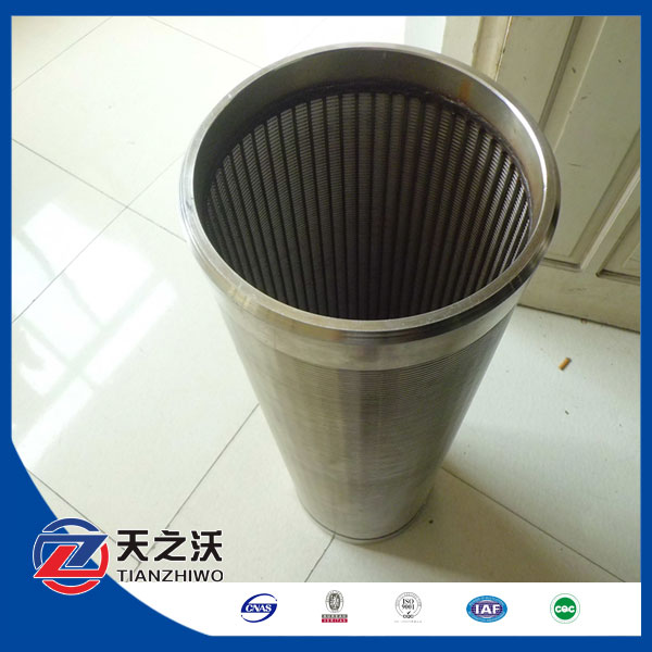 V wire stainless steel johnson screen pipe