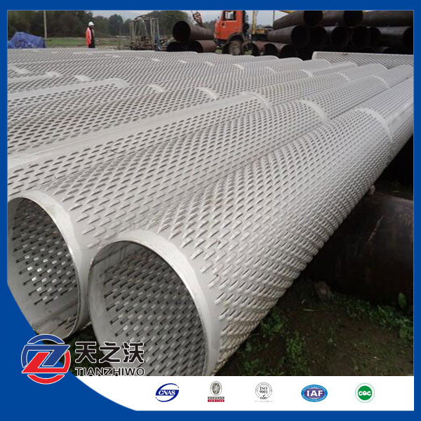 stainless steel bridge slot well screen pipe