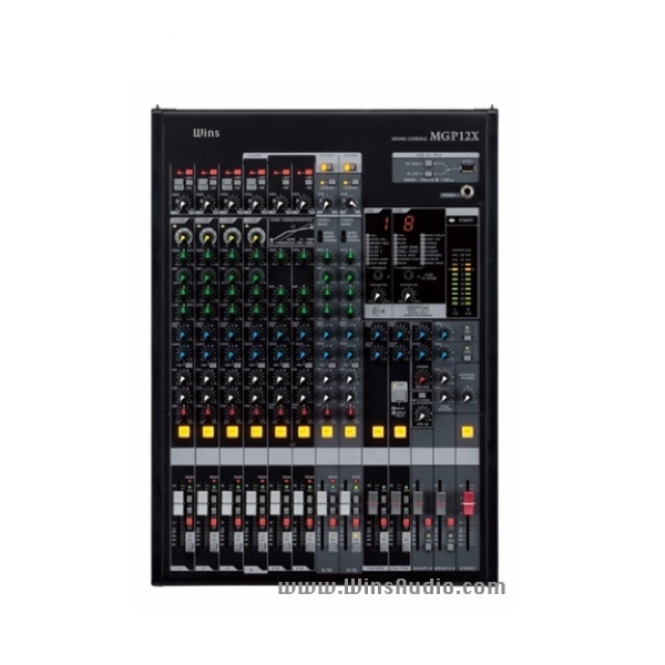 Wins MGP12X 12 Channel Mixer Premium Mixing Console