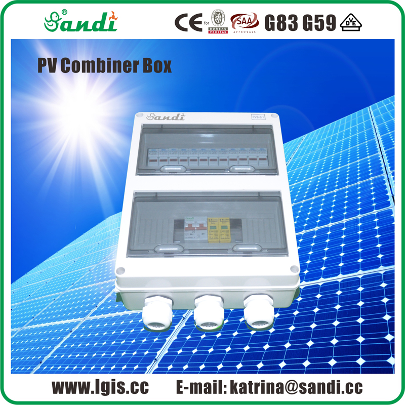 solar string combiner box with ABS box