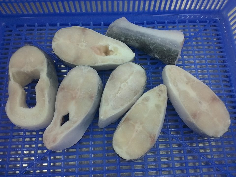 의 Pangasius 필레