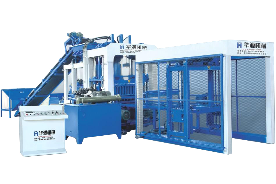 QT12-15 Full Automatic Concrete Block Making Machine