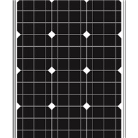 50W 55W Monocrystalline Solar Panel
