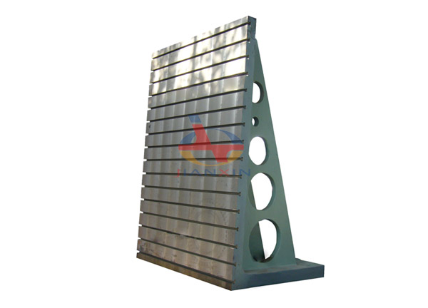 Cast Iron T Sloted Webbed Angle Plate