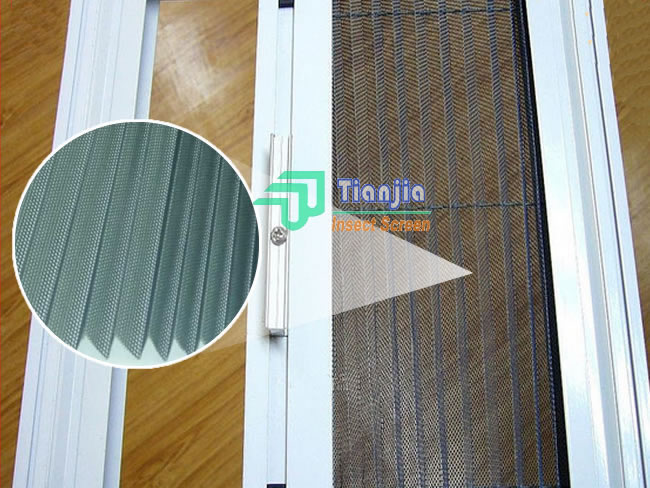 Fiberglass Plisse Screen