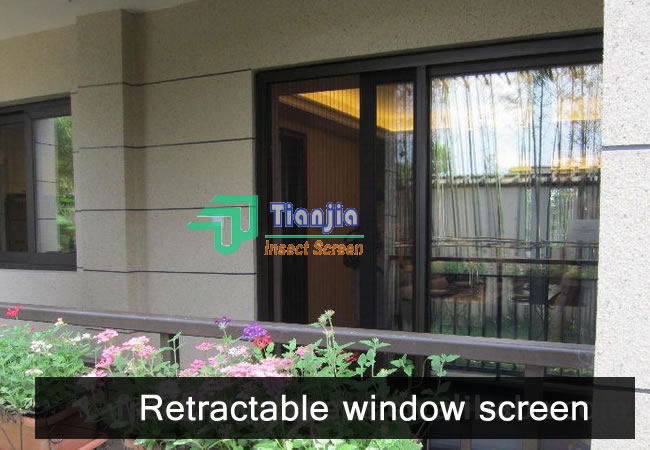 Retractable Insect Screen for Windows and Doors