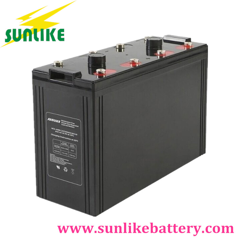 Sunlike High Durability Lead Acid Battery 2V1000ah for Solar Systems