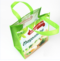 promotional Laminated Eco Fabric Tote Recyclable PP non woven tote bag,shopping bag,foldable bag