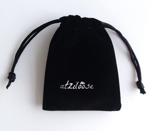 Customized jewelry velvet pouches,large wholesale drawstring velvet bag