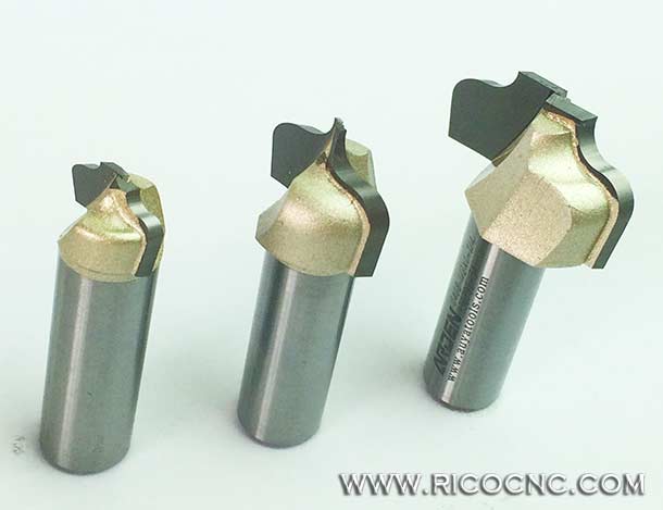 Roman Ogee Bits for CNC Router Shaper Ogee Door Profiles