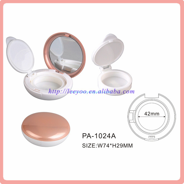 round air cushion BB cream case, compact powder case