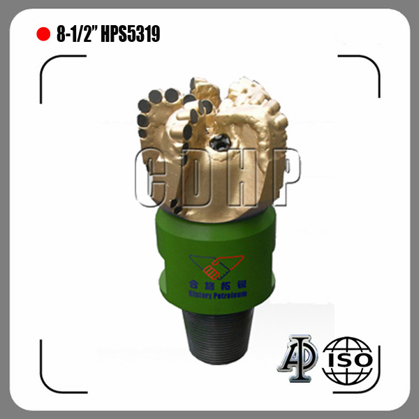 8 1/2＂ HPS5219 S123 Steel Body PDC bit