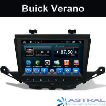 Professional Custom Car Audio Navigation Player Buick Verano GS / ASTRA K 2015 2016 2017