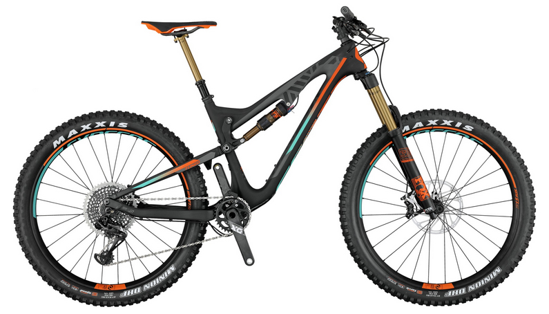 2017 Scott Genius LT 700 Plus Tuned Mountain Bike