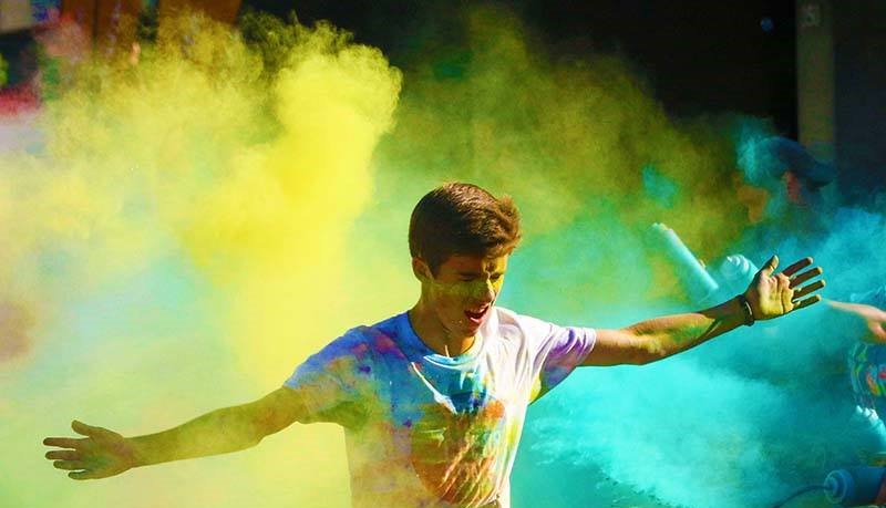 Neon Holi Color Powder