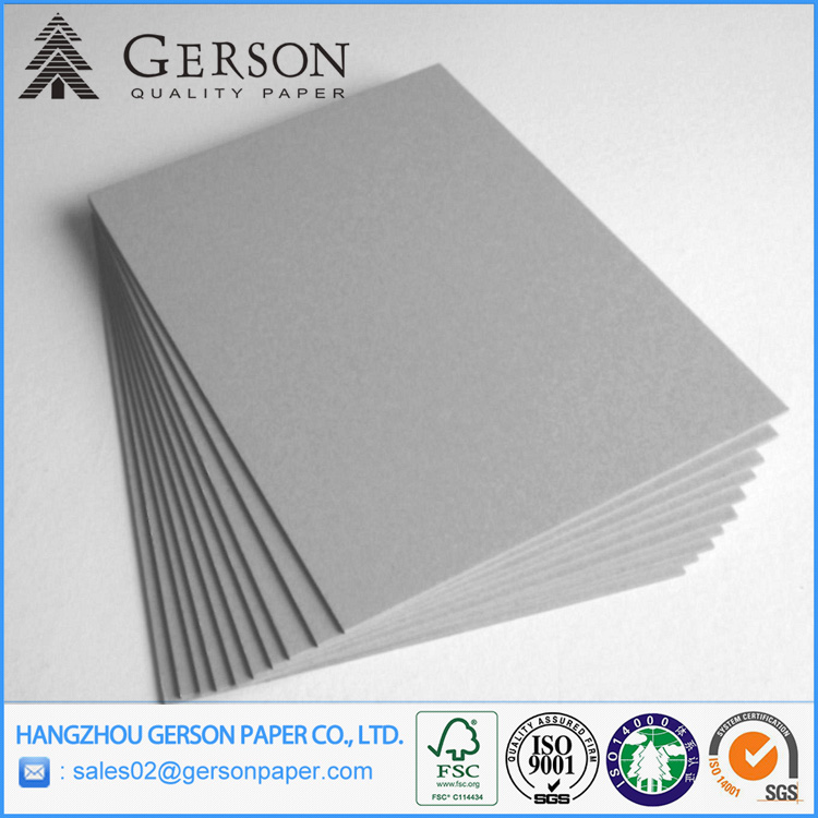 Uncoated Grey Chipboard Paper for Packaging and Laminate