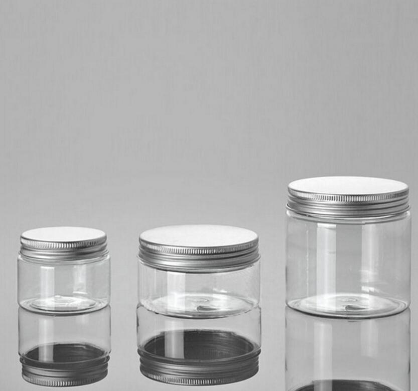 Plastic Lotion Jars, Clear PET Jar, Serum Cream Jar