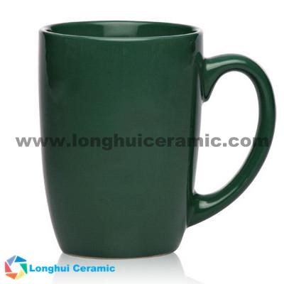 Large Mocha glossy customized ceramic coffee mug