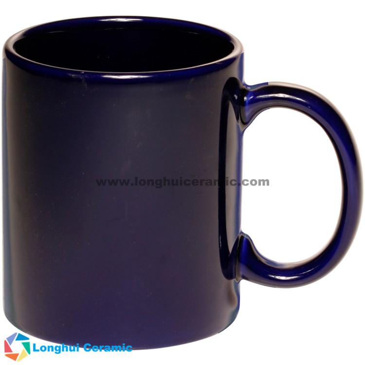 11oz Traditional personalized color glaze ceramic coffee mug