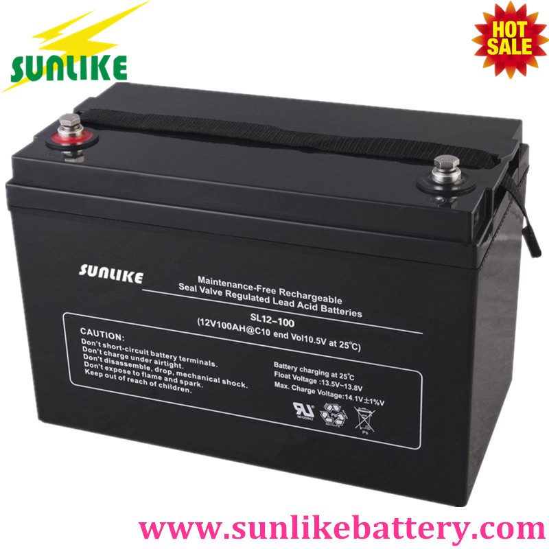 12v 100ah Sealed Lead Acid UPS Battery for Solar Power