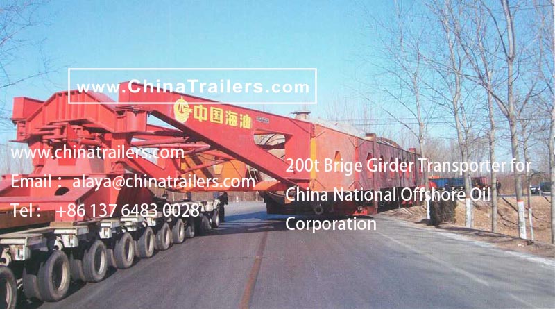 ChinaTrailers manufacture Modular Trailers fully compatible with original Goldhofer THP/SL for Bolivia