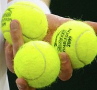 personalised tennis balls