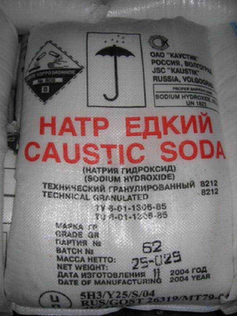 Bijtende soda, natriumhydroxide