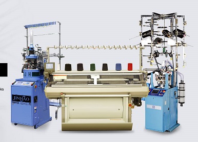 Knitting machines, flat