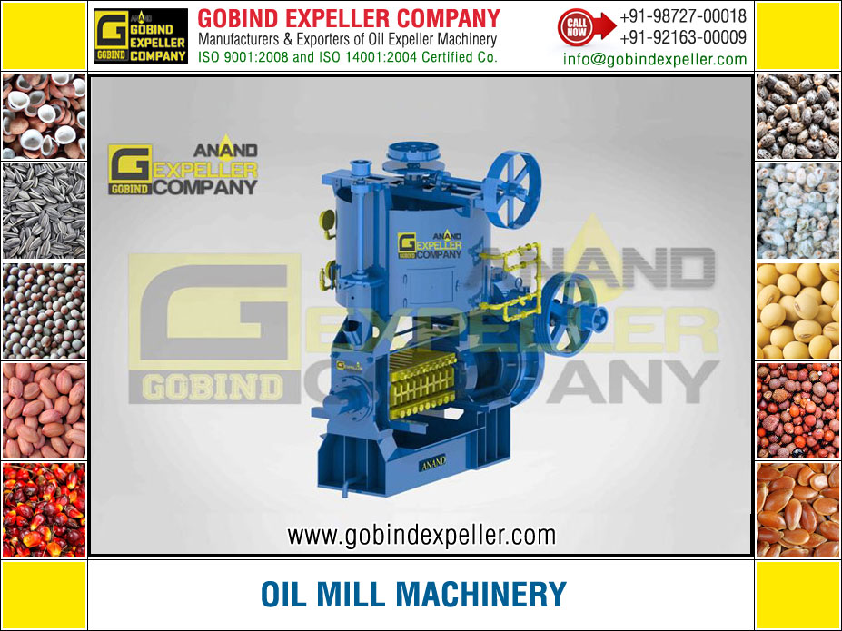 Oil Mill Machinery Manufacturers Exporters in India Punjab