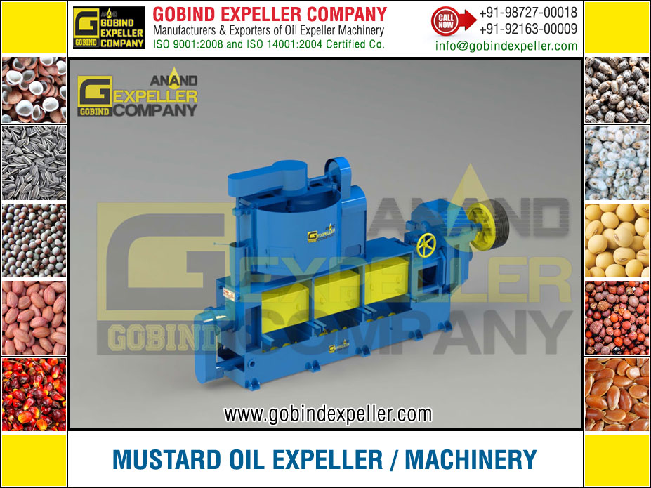 Mustard Oil Expeller Machine Manufacturers Exporters in India Punjab