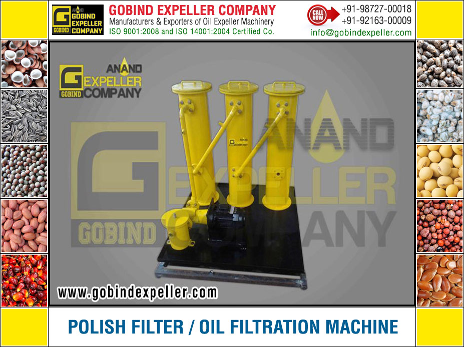 Polish Filter - Oil Filteration Manufacturers Exporters in India Punjab