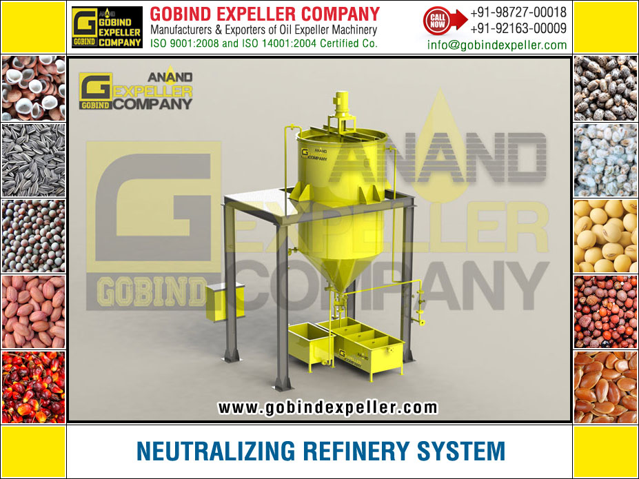 Neutralizing Refinery Manufacturers Exporters in India Punjab