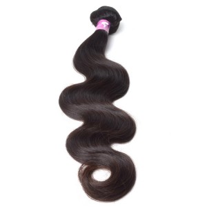 Factory price top quality hair weft unprocessed brazilian body wave hair