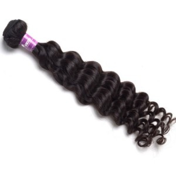 Hottest virgin hair weft Brazilian hair 1pcs Deep wave soft hair 