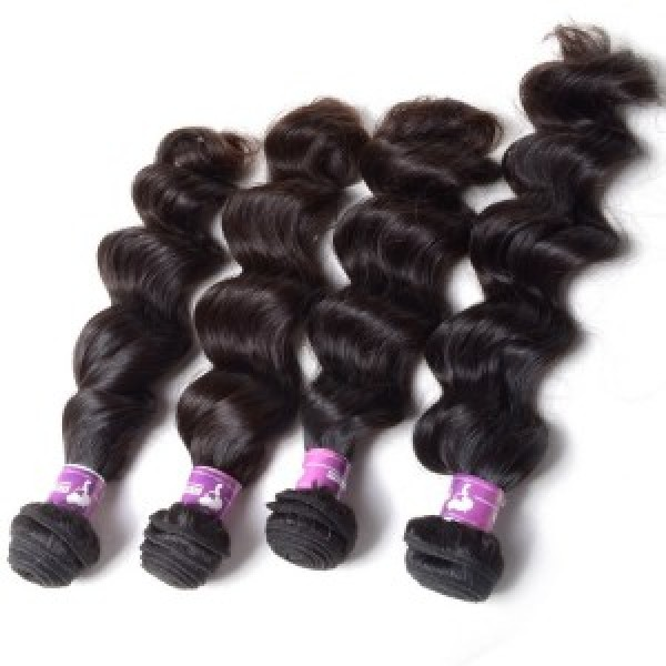 Best quality and wholesale price hair for malaysian loose wave weft