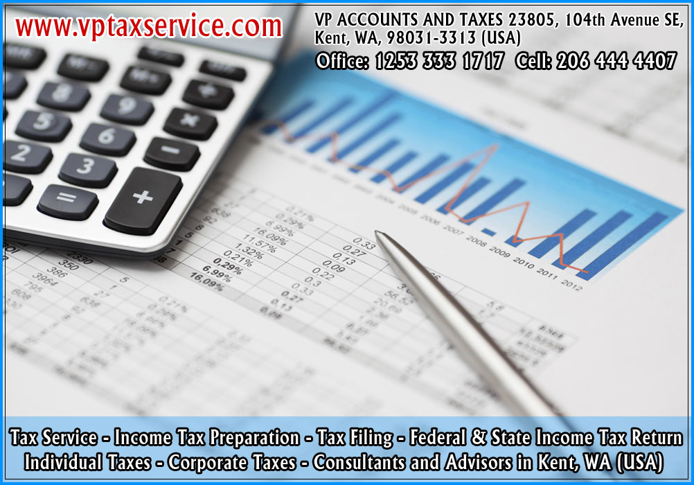 Income tax preparation service kent wa seattle