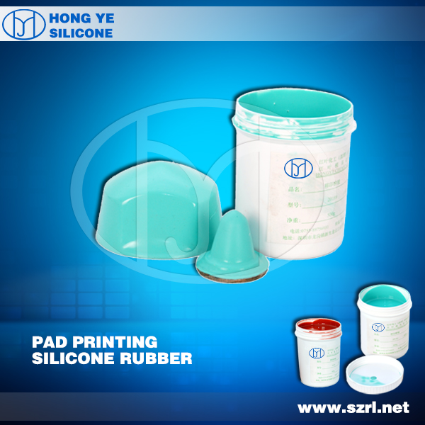 HY RTV Condensation-cure Liquid printing pad silicon rubber