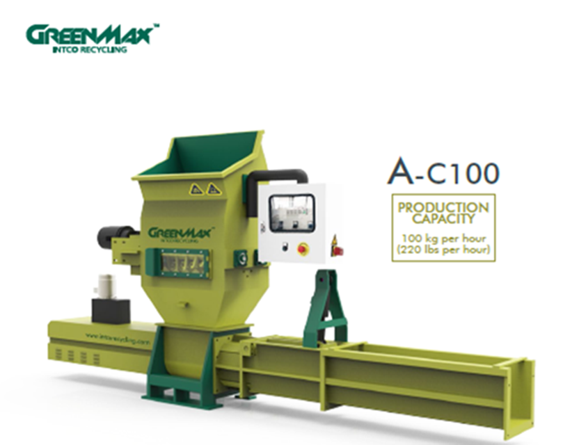 Recycling Styrofoam with GREENMAX APOLO C100 compactor