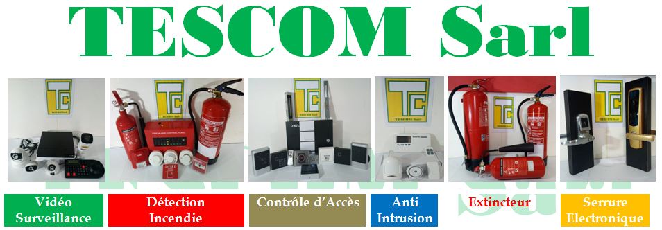 ELECTRONIC SECURITY SYSTEM - EXTINGUISHERS - SOLAR SYSTEM - HOTEL LOCK