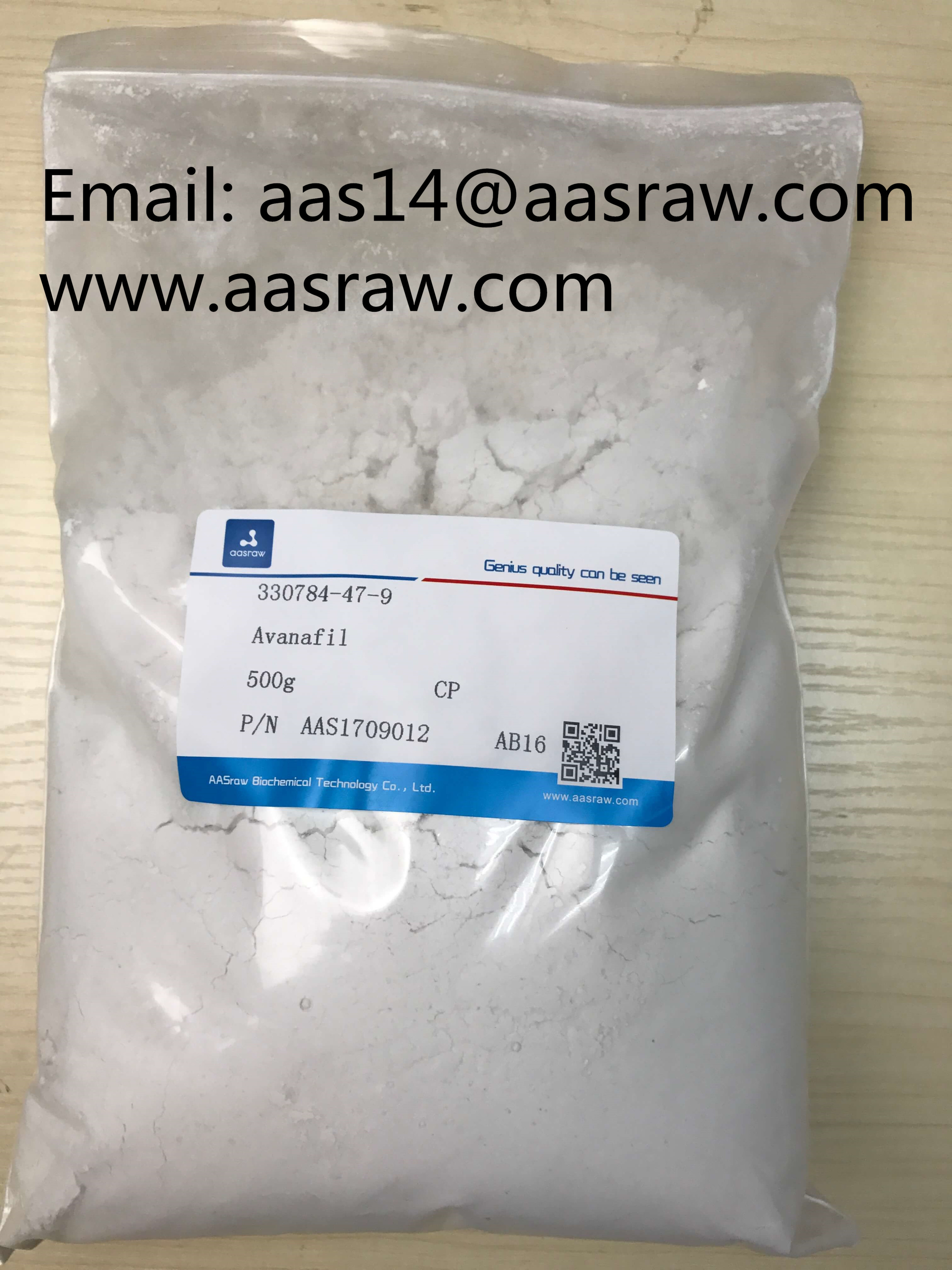 Avanafil raw powder supplier CAS 330784-47-9 AASraw enhancing hormones raw powder sex product high quality sex enhancement   