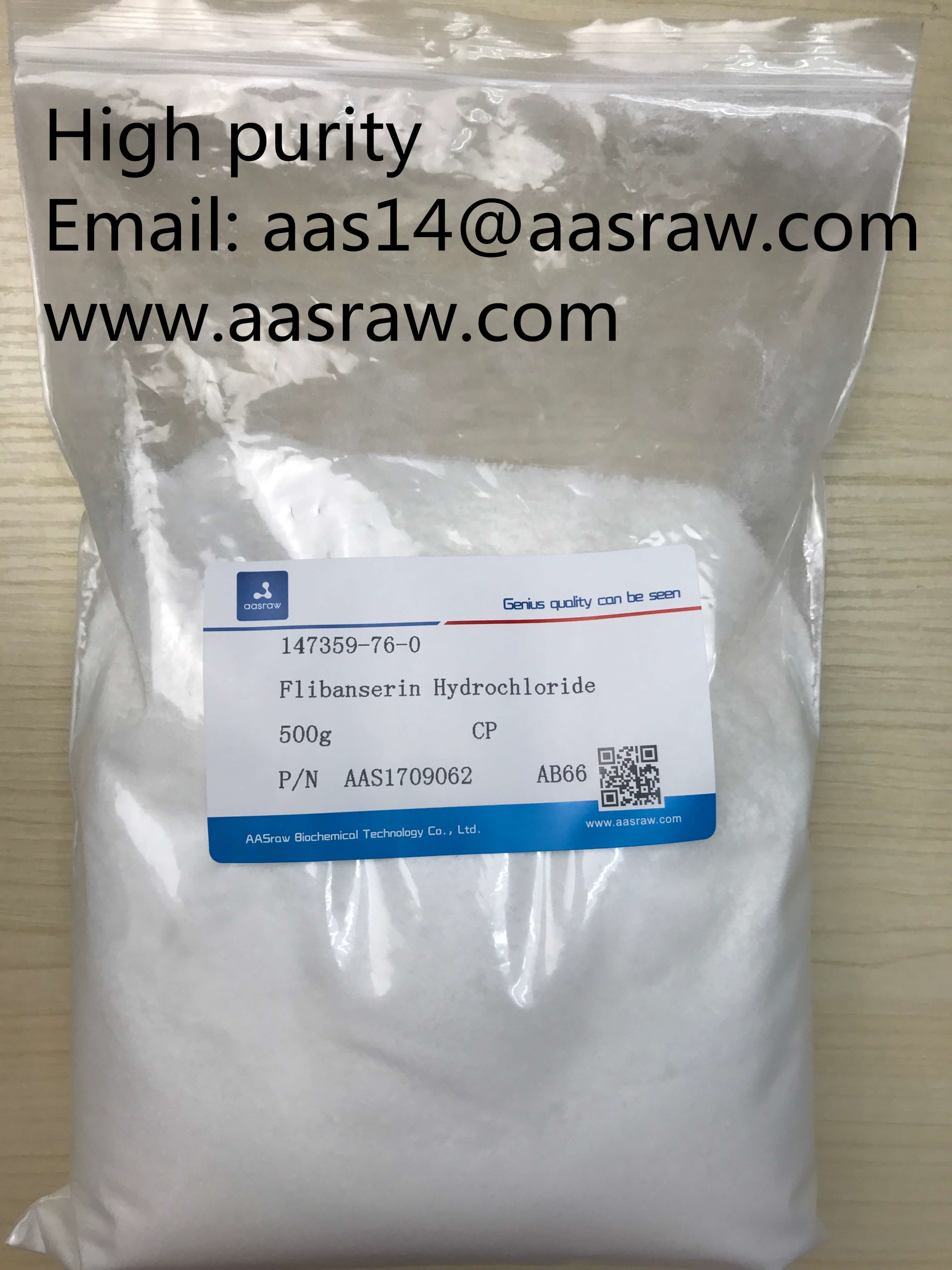 Flibanserin Hydrochloride powder supplier CAS 147359-76-0 AASraw Sex Enhancing Hormones powder female use sex product