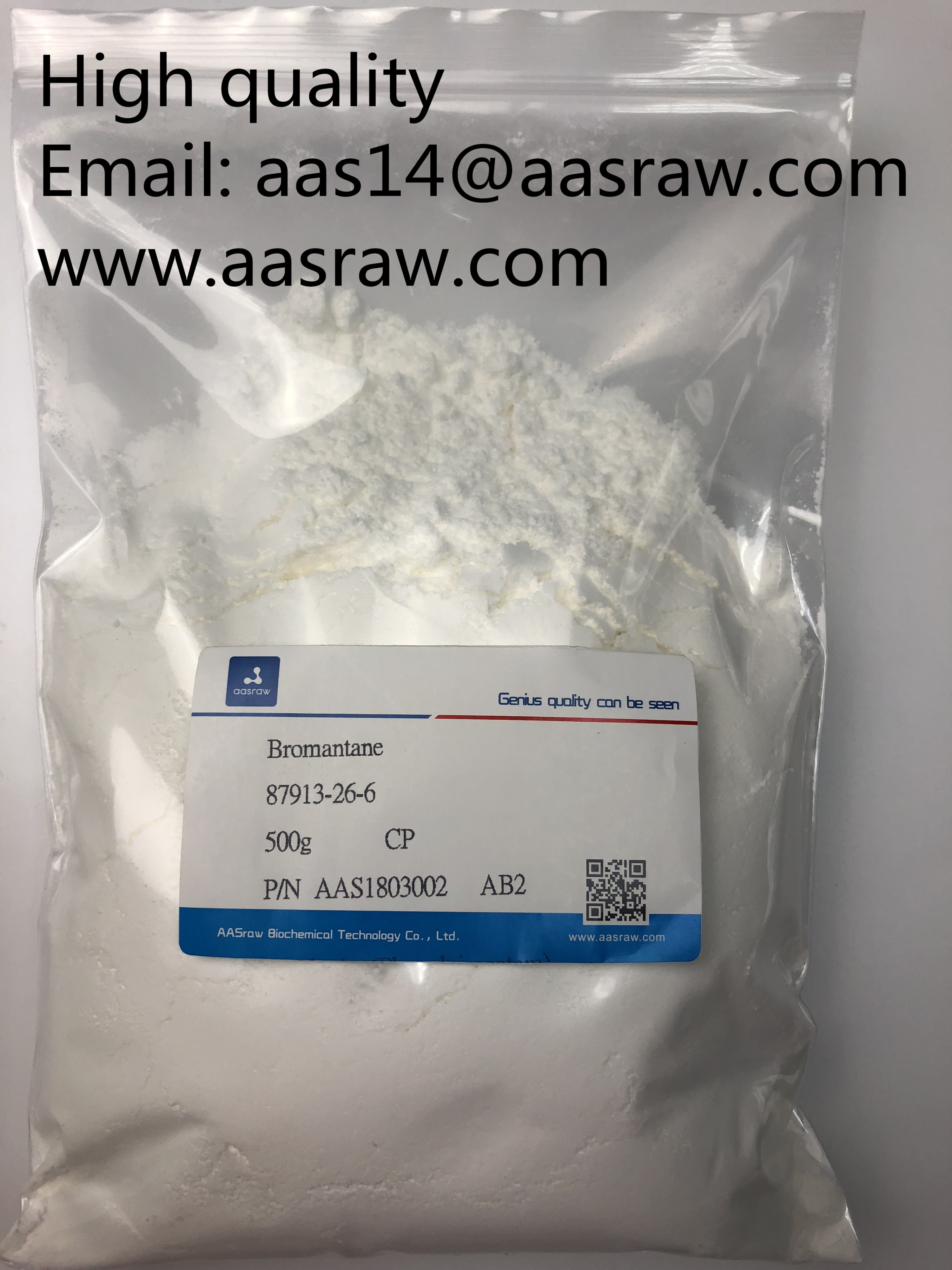 Raw Bromantane powder supplier CAS 879-26-6 99% high purity AASraw Nootropics powder  buy Bromantane powder for studying for learning