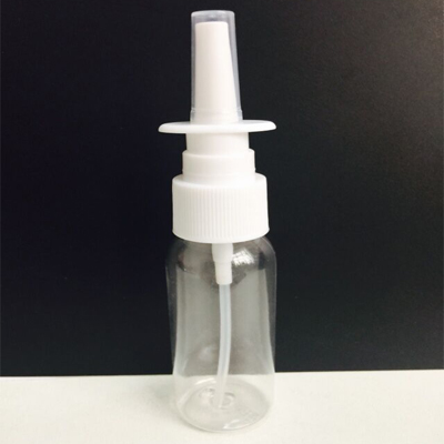 Plastic nasal spray bottles